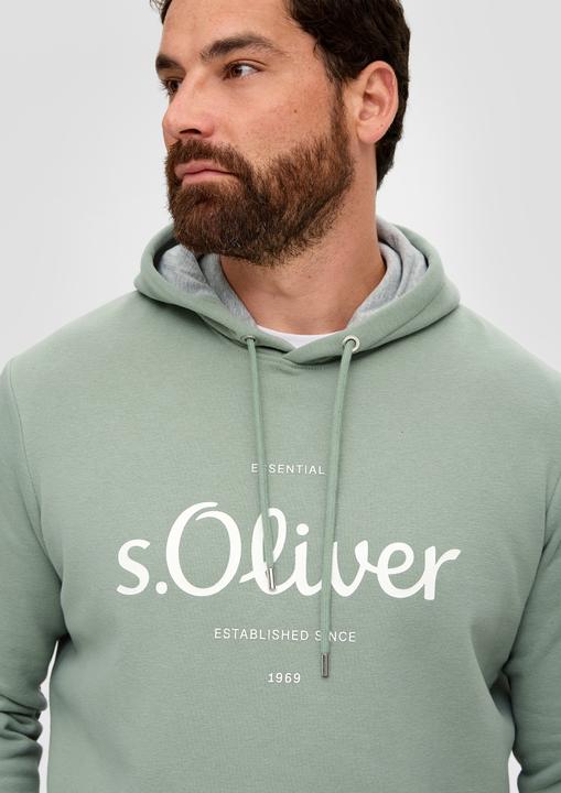 Produktbild s.Oliver Sweatshirt Logo-Hoodie in Sweat-Qualität (XXL)
