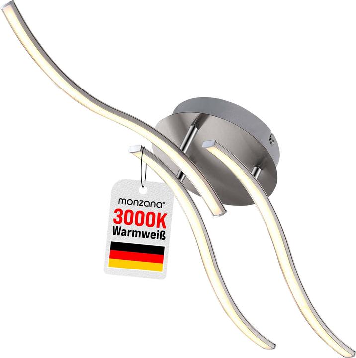Produktbild Monzana LED Deckenleuchte Tripple bolge (1200 lm)