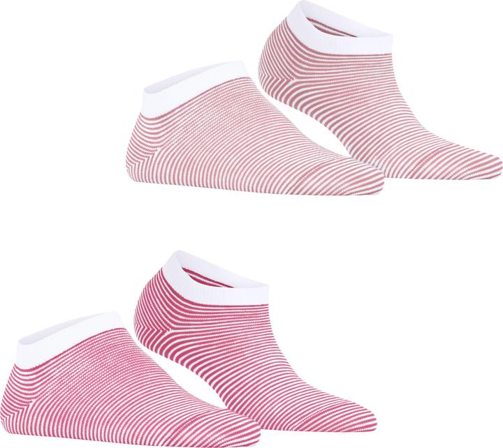 Produktbild Esprit Fine Stripe 2-Pack Baumwollsneakersocken (2er Pack, 39 - 42)