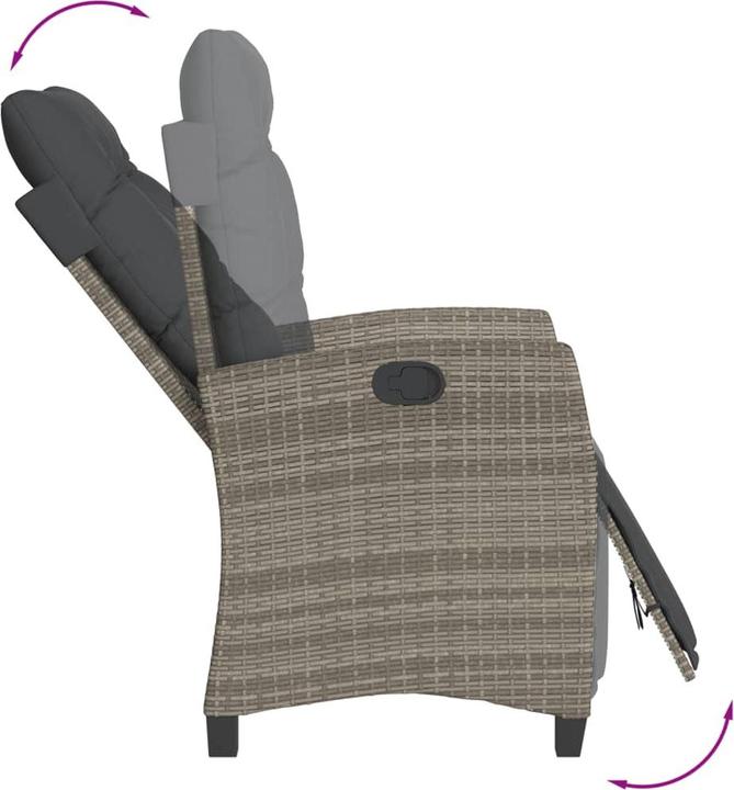 Actual product image vidaXL Garten Essgruppe (160 x 80 x 74 cm)