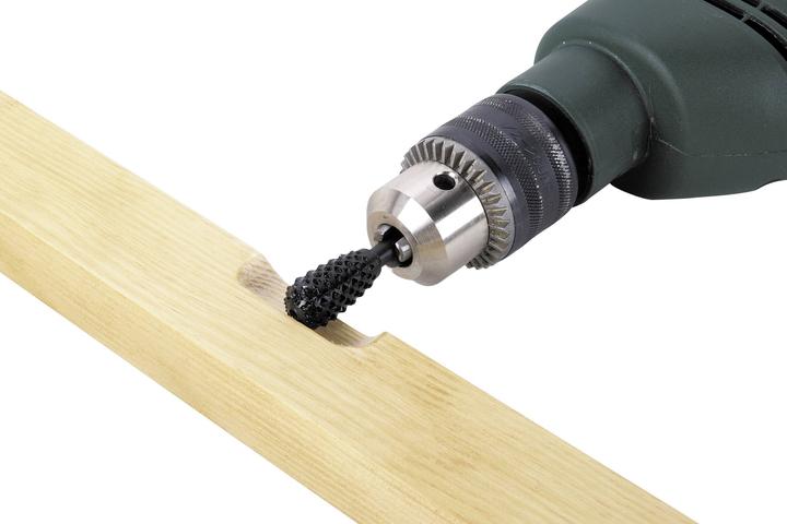 Actual product image wolfcraft 1 profile rasp wood pear-shaped ø15,5x30mm (30 mm)