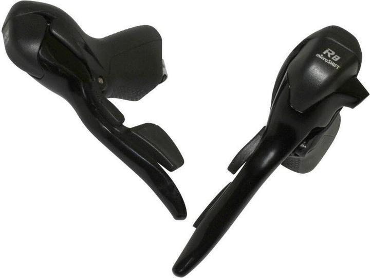 Micro Shift Dreifacher Alu-Schalthebel für die Strasse, Shimano-kompatibel