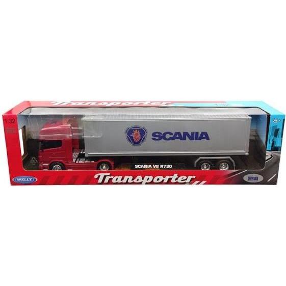 Wellys WELLY Trailer Truck 1:32 Scania V8 R730 32671