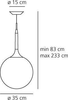 Immagine prodotto Artemide Castore (E27, 2077 lm)