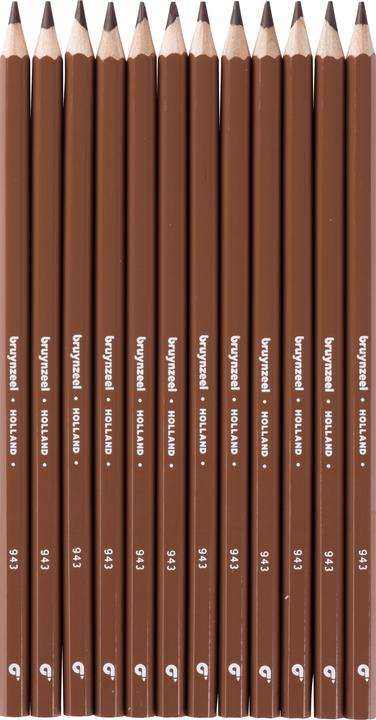 Produktbild Bruynzeel Schulfarbstift Super 3.3mm 60516943 braun