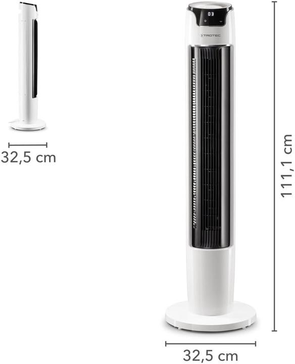 Image du produit Trotec Ventilateur de tour TVE 40 T (57 dB)