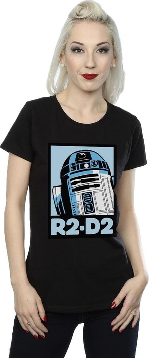 Immagine prodotto Star Wars R2-D2 Poster Maglietta Donna (XS)