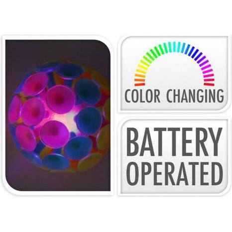 Palla a ventosa con luce