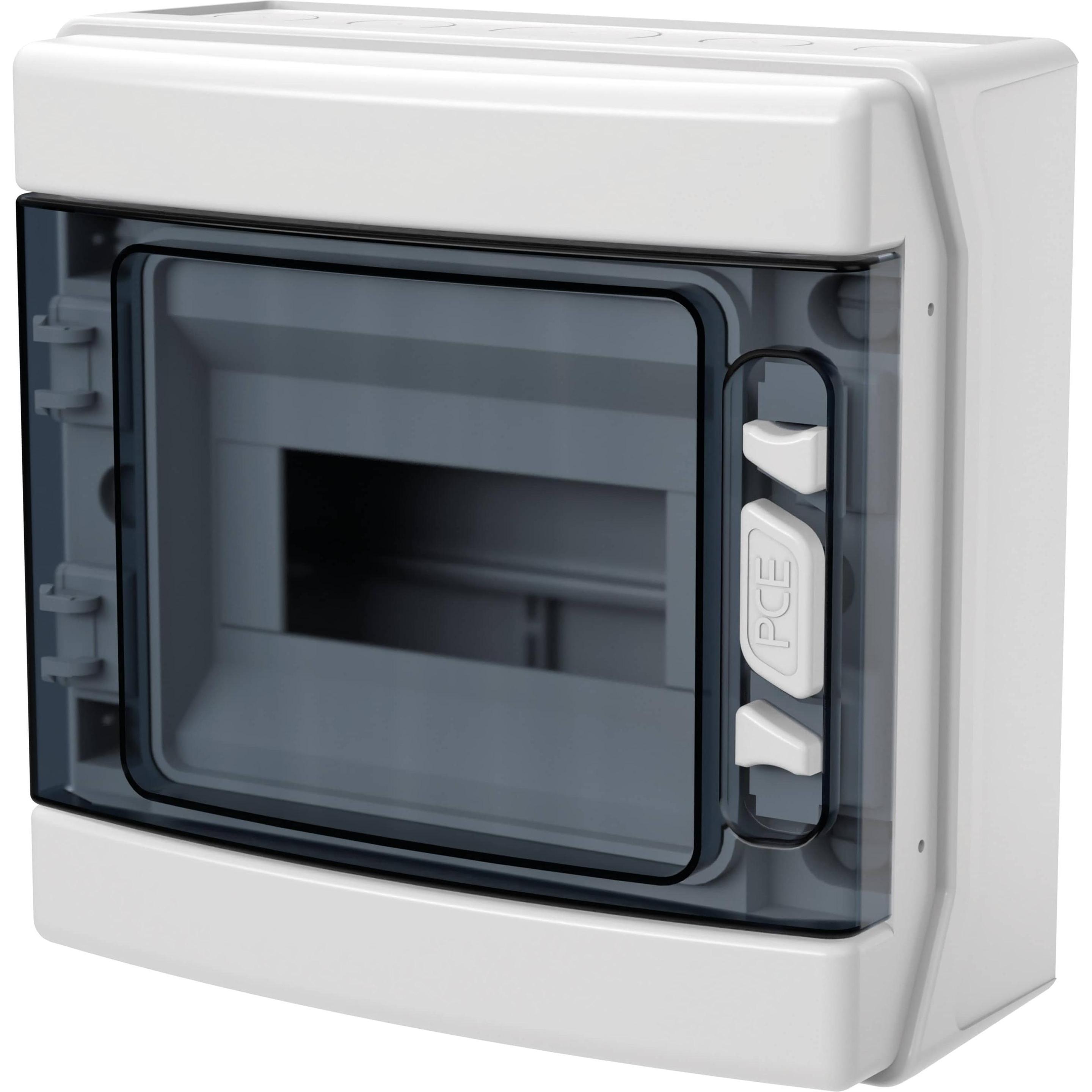 PCE, Verteilerschrank, Kleinverteiler T-Box, 1x8 TE, IP65