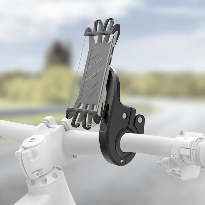 Actual product image Hama Handyhalterung für E-Bike, schnelle Anbringung, Silikon, drehbar, universal