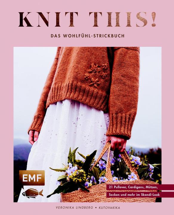 Actual product image Knit this! - Das Wohlfühl-Strickbuch (German, Judith Kutscher, Veronika Lindberg, 2023)