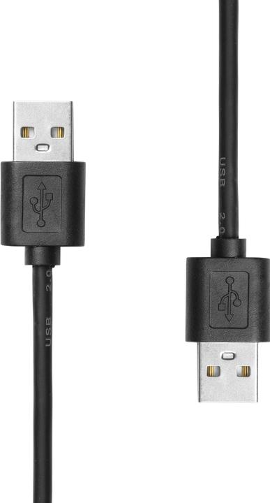 Image du produit ProXtend Câble USB 2.0 A vers A M/M Noir 3M (3 m, USB 2.0)