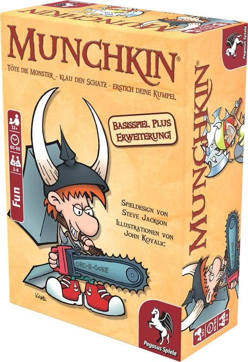 Immagine prodotto Pegasus Munchkin 1 + 2 (Tedesco, 3 - 6 Giocatori)