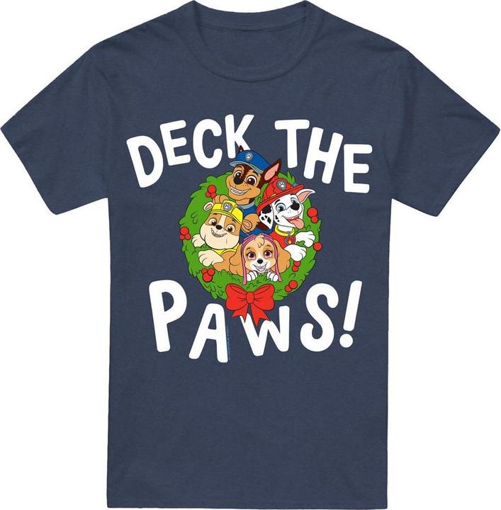 Immagine prodotto Paw Patrol Deck The Paws Maglietta Natale Adulto Unisex (XL)
