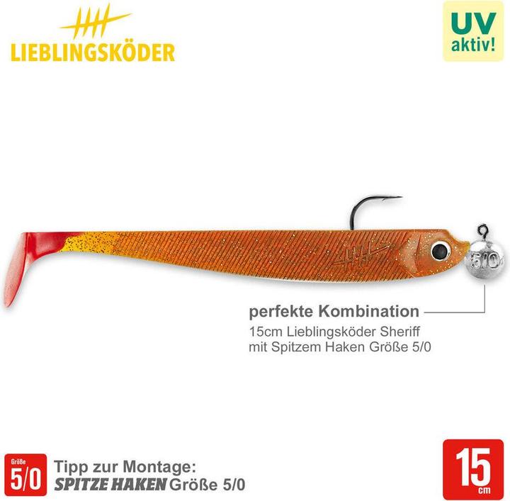 Actual product image Lieblingsköder Sheriff (twilight, night) (15 cm)