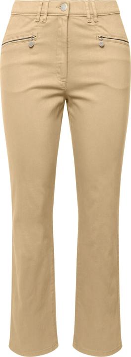 Immagine prodotto Ulla Popken Pantaloni elasticizzati modello Mony con taglio della gamba conico e tasche con zip (62)