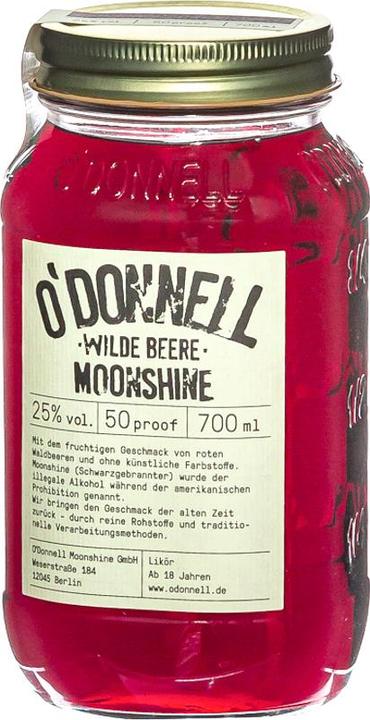Produktbild O'Donnell Moonshine Moonshine Wilde Beere Likör
