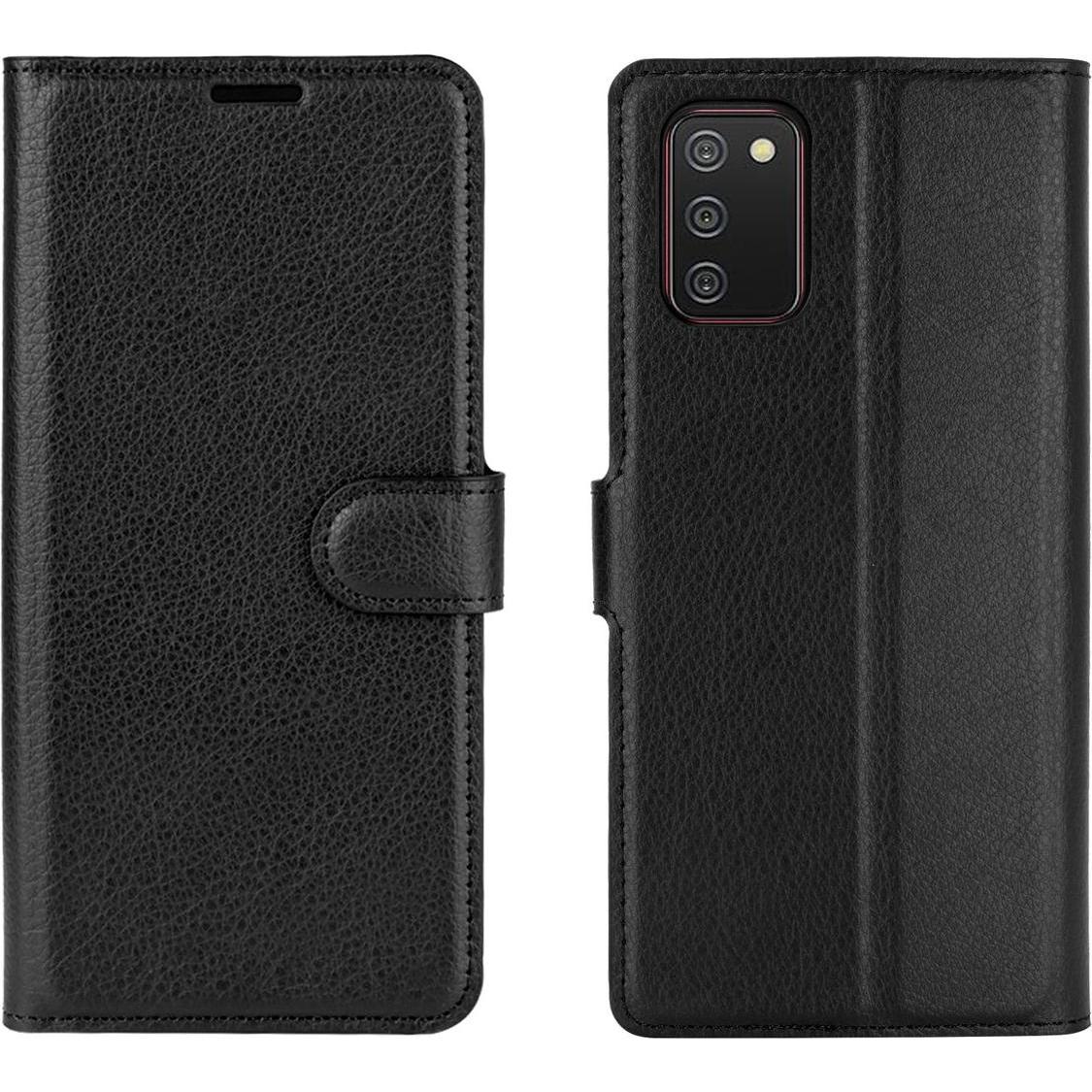 Thumbnail - König Design Hülle Handy Schutz für Samsung Galaxy A02s Case Cover Tasche Etui Bumper Schwarz (Samsung Galaxy A02s), Sma...