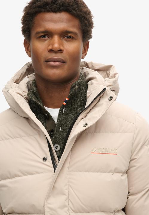 Produktbild Superdry Sports Steppjacke aus Mikrofaser mit Kapuze (S)