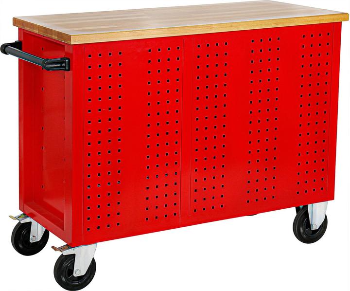 Image du produit Stier Etabli mobile à 7 tiroirs et 1 porte (112 cm, 112 cm)