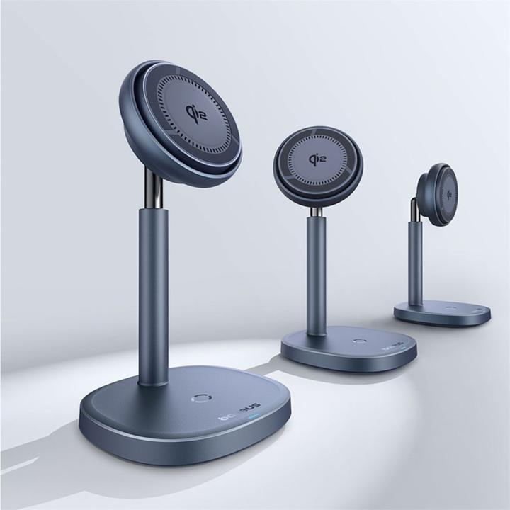Produktbild Baseus Inductive Charger Stand Orbit 2 Pro Qi2 20W (gray) (20 W)
