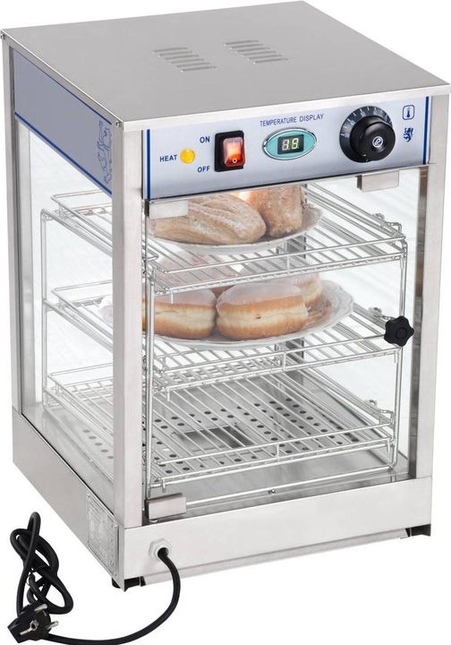 Actual product image Royal Catering Hot food display case