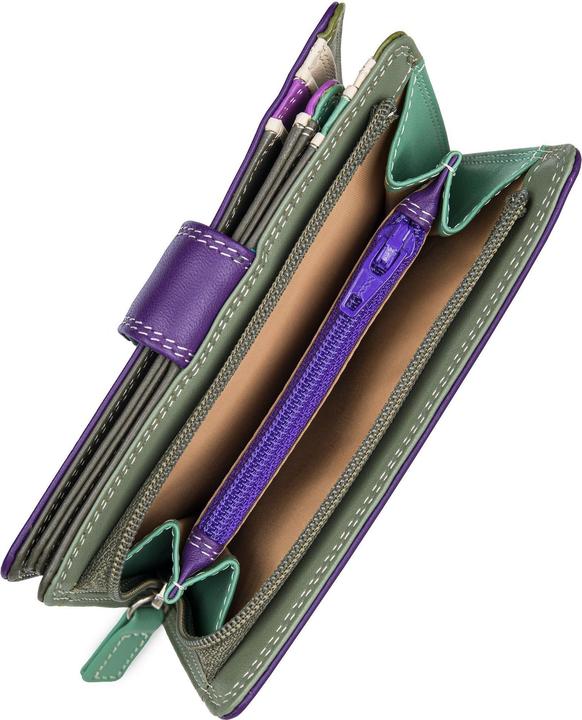 Actual product image Mywalit Medium Snap Wallet Geldbörse Leder 13 cm