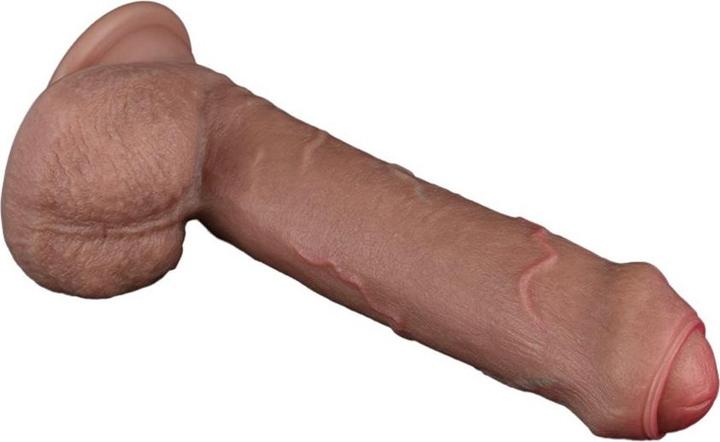 Actual product image Lovetoy Two-layer silicone dildo