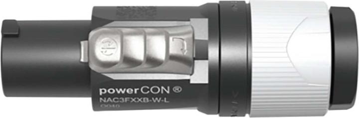 Actual product image Neutrik NAC3FXXB-W-L - powerCON white PowerOut Large