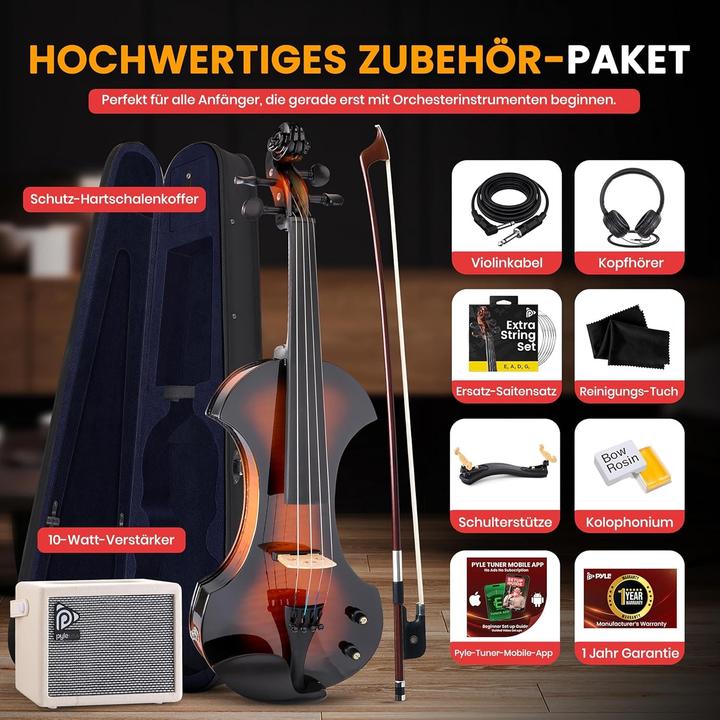 Produktbild Pyle Violino Elettrico Silenzioso (Geige, 4/4)