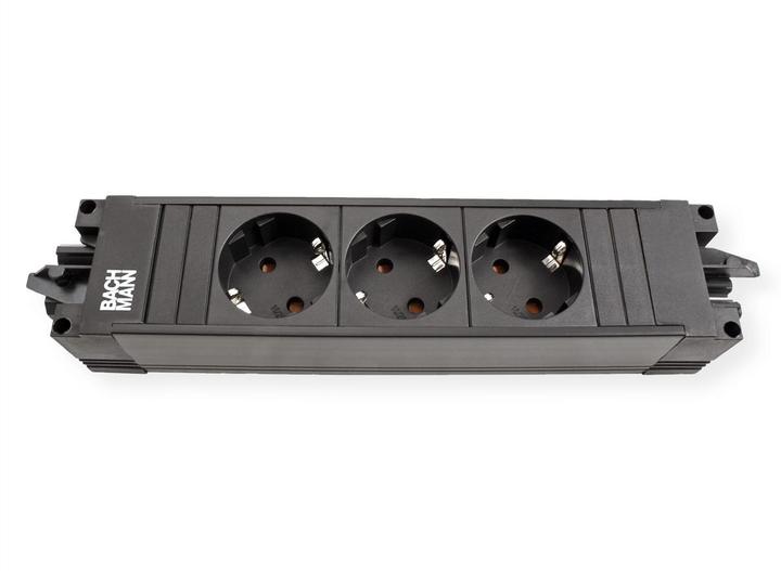 Image du produit Bachmann STEP BASE 3x contact de protection (3x, CEE 7/3, Type 11, Type 12, Type 13, Type 15, Type 23, Type 26)