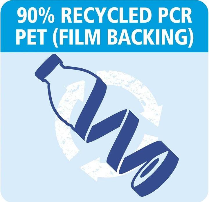 Actual product image tesa tesafilm® ECO & CRYSTAL adhesive film set with robust 10m:19mm incl. table dispenser