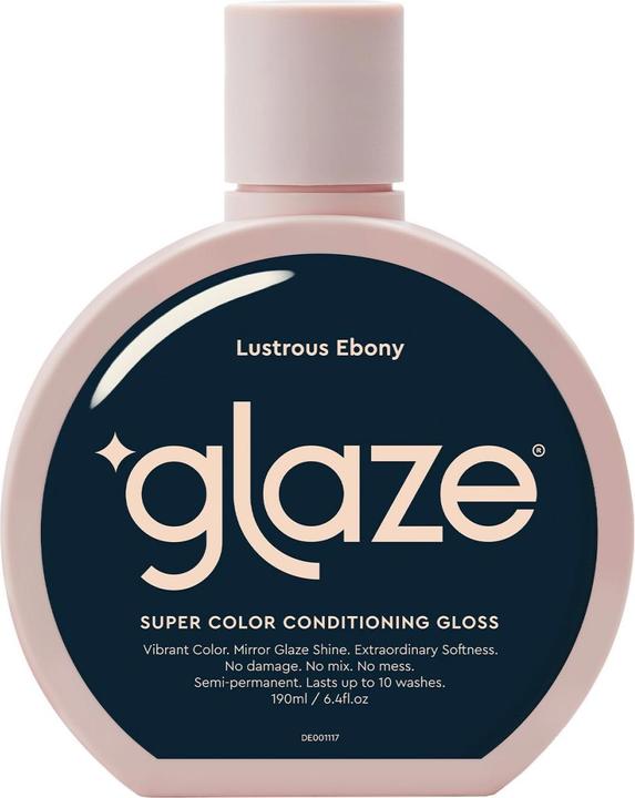 Glaze haarsublimierender Gloss in der Farbe blau-schwarz Lustrous Ebony Tb 190 ml (190 ml)
