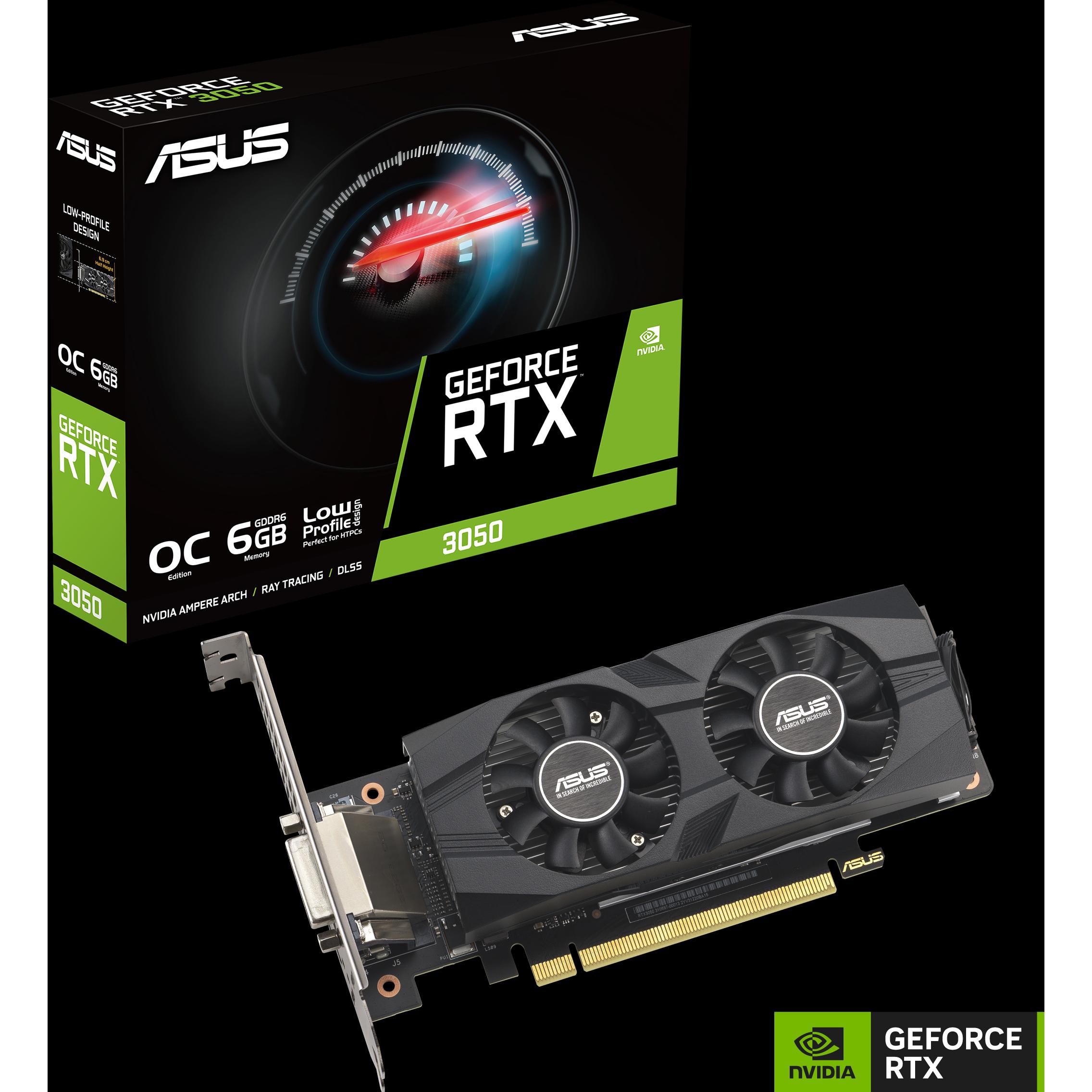 ASUS GeForce RTX 3050 LP BRK OC Edition (6 GB), Grafikkarte