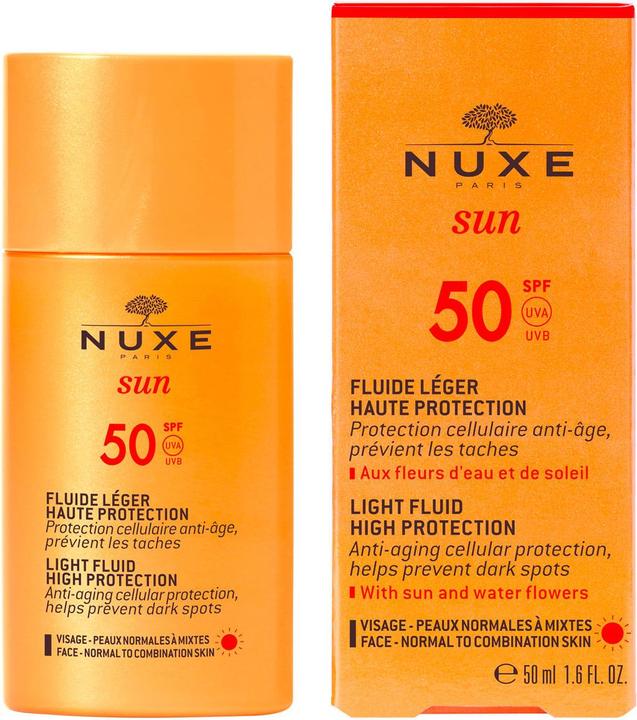 Image du produit Nuxe Fluide lumineux du soleil (Lotion solaire, SPF 50, 50 ml, 150 g)