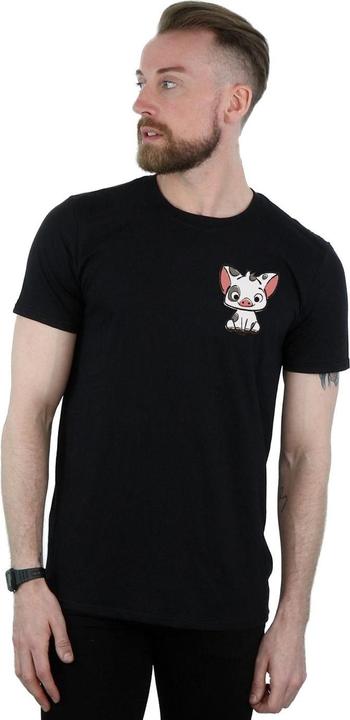 Immagine prodotto Disney Moana Pua The Pig Breast Print Maglietta Uomo (S)