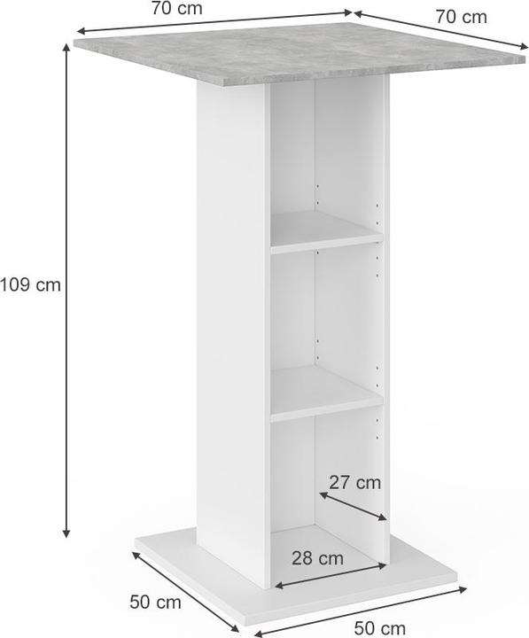 Image du produit Vicco Rodeo (70 x 70 x 109 cm)