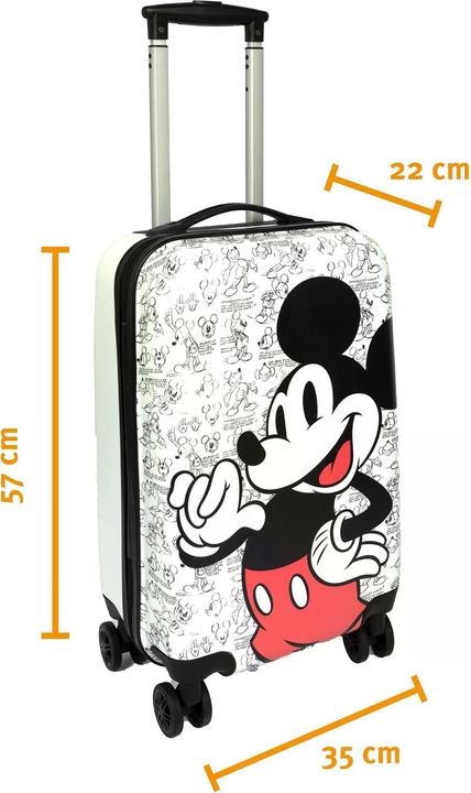 Produktbild Scooli Reisekoffer Mickey Mouse 20', Kofferart (36 l)