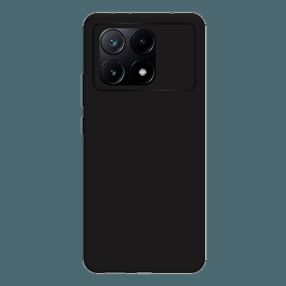 Just in Case Copertura posteriore TPU nera Poco X6 Pro (Xiaomi Poco X6 Pro), Cover smartphone, Nero