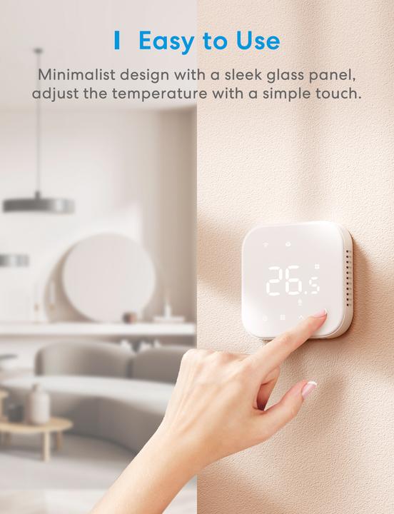 Actual product image Meross Intelligent Wi-Fi thermostat