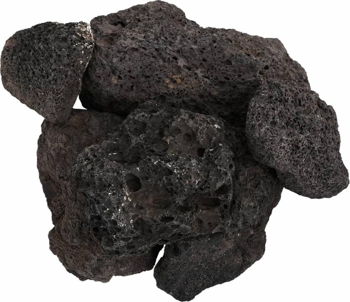 Image du produit VidaXL Lavagranulat Lavamulch Pierre de lave Aquarium Mulch Gravier Noir 25kg 10-30cm (Décoration, autres éléments)