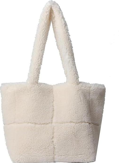 Immagine prodotto Only-Bags.Store Borsa a tracolla chic in pelliccia sintetica - versatile e leggera, perfetta per il lavoro o il