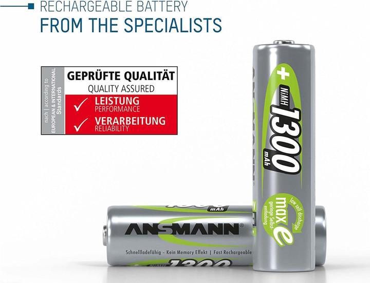 Immagine prodotto Ansmann maxE (4 pz., AA, 1300 mAh)