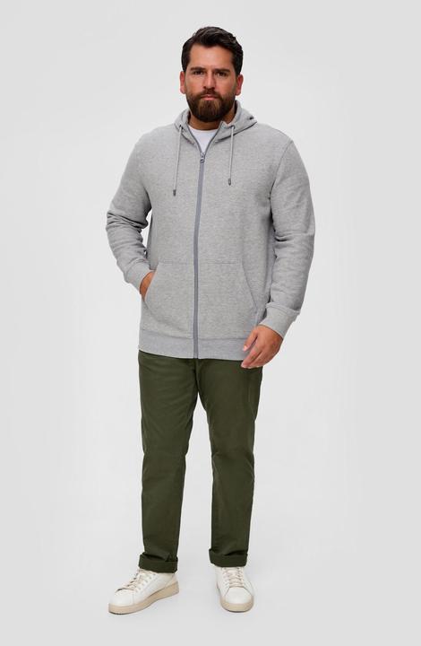 Produktbild s.Oliver Sweatshirt Jacke Sweatjacke mit Kapuze (XXL)