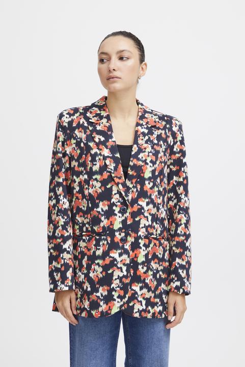Actual product image Ichi IHKATE PRINT OVERSIZE BL 20120502 (S)