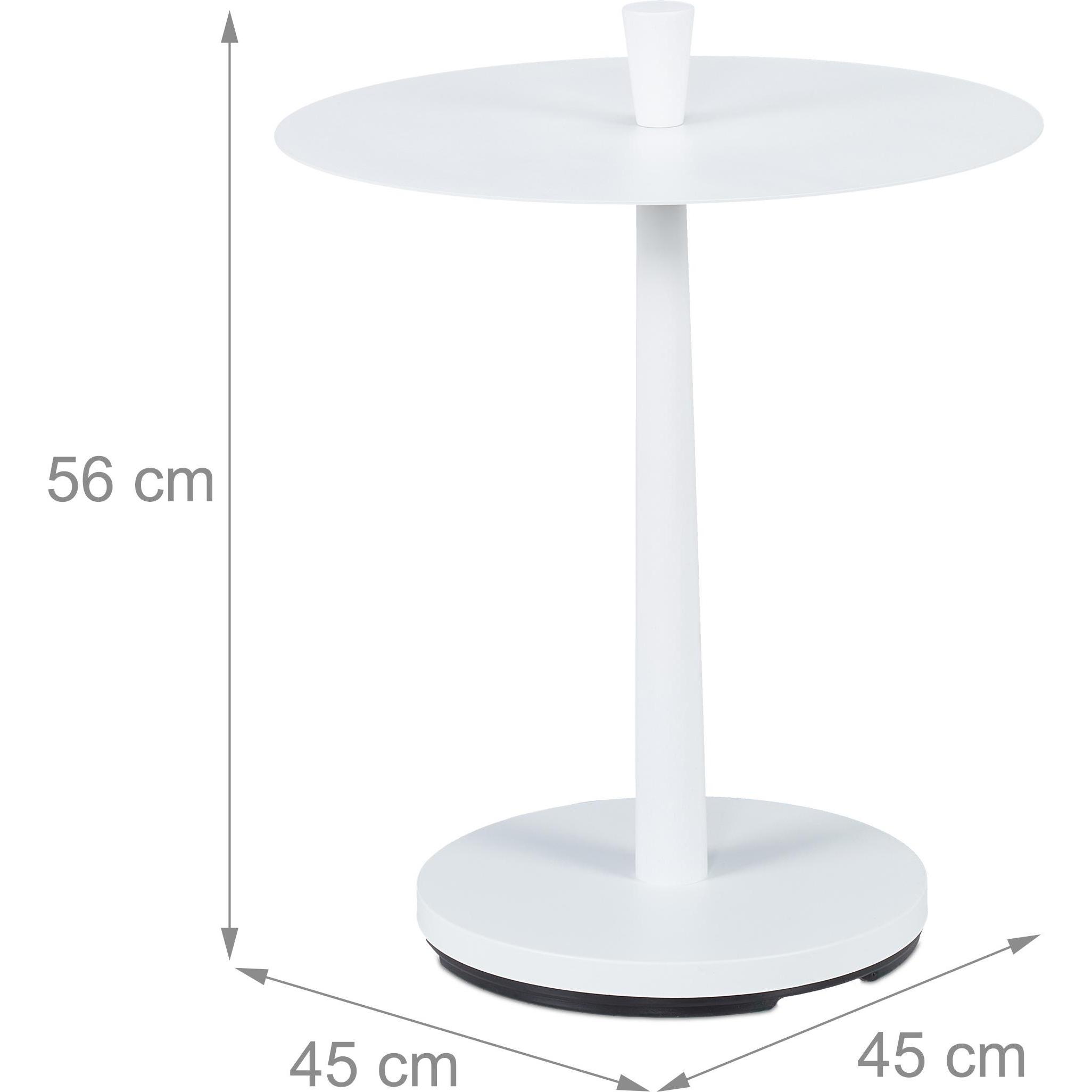 Thumbnail - Relaxdays, Couchtisch + Beistelltisch, Armani (45 x 45 x 56 cm)