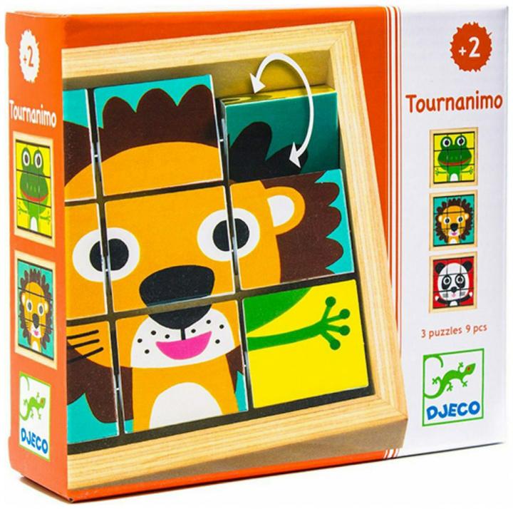 Immagine prodotto Djeco Touranimo (9 cubi) (9 pezzi)