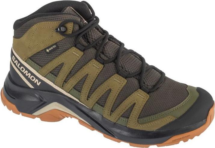 Salomon X-Adventure Recon Mid GTX Grün