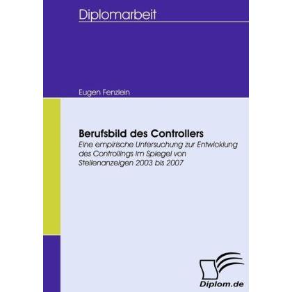 Thumbnail - Berufsbild des Controllers, Fachbücher von Eugen Fenzlein