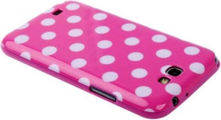 Actual product image König Design Protective cover TPU Case for Samsung Galaxy Note II N7100 pink (Samsung Galaxy Note 2 N7100)